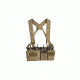 Haley Strategic Partners Disruptive Environments D3CR-H Heavy Chest Rig, Coyote Brown D3CR-HCOYOTE