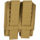 Haley Strategic Partners Double Pistol Mag Pouch, Coyote Brown, POUCH-PM-2-2-COY