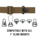 Haley Strategic Partners D3 Pro Sling, Two Point, 6oz, 70x2x.5, MIL-SPEC Nylon Webbing Construction