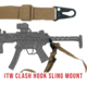 Haley Strategic Partners D3 Slim Sling, Two Point, 2.9oz, 70x1.375x.5, MIL-SPEC Nylon Webbing Construction
