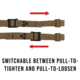 Haley Strategic Partners D3 Slim Sling, Two Point, 2.9oz, 70x1.375x.5, MIL-SPEC Nylon Webbing Construction