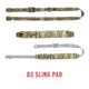 Haley Strategic Partners D3 Slim Sling, Two Point, 2.9oz, 70x1.375x.5, MIL-SPEC Nylon Webbing Construction