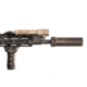 Haley Strategic Partners Thorntail X 1913 Offset Light Mount, Black, MNT-LIGHT-TX-OFF-PIC-1