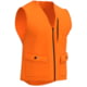 HALF RACK Deluxe Safety Vest, Blaze Orange, Medium/Large, HR1502