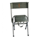 HALF RACK HR1458 Karrylite Stool Extra Large, Dark Grey, Black, Orange, Extra Large, HR1458