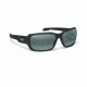 Maui Jim Hamoa Beach Sunglasses w/ Matte Black Rubber Frame and Neutral Grey Lenses - 226-2M, Quarter View