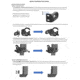 Hamskea Epsilon Arrow Rest w/Universal Bracket, Right Hand, Black, 213772