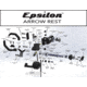 Hamskea Epsilon Arrow Rest w/Universal Bracket, Right Hand, Black, 213772