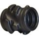 Hamskea Raptor Peep 1/8 in., Black, PEEP004