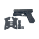 Handleitgrips Glock 17/22/34/35 Gen 4 Pistol Grip Tape Wrap, Rubber, Black, 615499527039