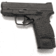 Handleitgrips SPRINGFIELD XDS 9/45 GUN GRIP - RUBBER, BLACK 1270920A