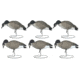 Hard Core Rugged FB Canada Goose Feeder - Fully Flocked, 6-pack, 01-100-0041