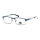 Harley Davidson Eyewear HD0138T Eyeglass Frames - Matte Blue Frame, Matte Blue Lenses, 50 mm Lens Diameter HD0138T50091