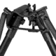 Harris Engineering Rotate Self Level Sporting BiPod with Solid Base, Black, 6-9 in, Black, 1A2-BR2