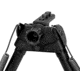 Harris Engineering S-BR2 M-LOK Bipod, Rotate Self Leveling, 6-9 in, Black, S-BR2 M-LOK
