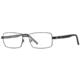 Hart Schaffner Marx HSM 757 SEHS 075700 Bifocal Prescription Eyeglasses - Black SEHS 0757005540 BK