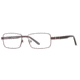 Hart Schaffner Marx HSM 757 SEHS 075700 Bifocal Prescription Eyeglasses - Brown SEHS 0757005540 BN
