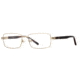Hart Schaffner Marx HSM 757 SEHS 075700 Bifocal Prescription Eyeglasses - Gold SEHS 0757005540 GO