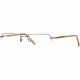 Hart Schaffner Marx HSM 813 SEHS 081300 Bifocal Prescription Eyeglasses - Amber SEHS 0813005135 BN