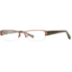 Hart Schaffner Marx HSM 818 SEHS 081800 Single Vision Prescription Eyewear - Woodgrain SEHS 0818005140 BN