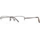 Hart Schaffner Marx HSM T-145 SEHS T14500 Bifocal Prescription Eyeglasses - Gunmetal SEHS T145005545 GM