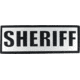 Hatch ID Sheriff Reflective Label - 6596 - Black/White 1010864