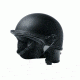 Hatch Polycarbonate (PC) Half Shell Helmet w/ Face Shield, Black 1168744