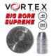 Hatsan Vortex Big Bore Supreme Pellets, .45 Caliber, 295 Grain, Hollow Point, 30 Rounds, HA90624