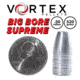 Hatsan Vortex Big Bore Supreme Pellets, .50 Caliber, 520 Grain, Hollow Point, 22 Rounds, HA90627