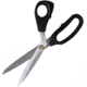 Havels Serrated Dura-Shears, 9in Overall, Teflon Coated AUS-8 Stainless Blades, Black ABS Handles, 38002