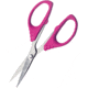Havels Serrated Embroidery Scissors, 5.5in Overall, Stainless Blades, Pink ABS Handles, 60140