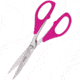 Havels Sew Creative Fabric Scissors, 7in Overall, Stainless Blades, Pink ABS Handles, 30178
