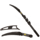 Hawk Treestands 14ft Pole Saw w/11in High Carbon Steel Sk5 Blade, 3.5Lbs, Light Weight Aluminum Pole, HWK-ULPS14