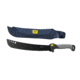Hawk Treestands Walkers HWK-Mach Fixed Blade Knife, 14.98in, Stainless Steel, Plain Edge, Machete Blade, Rubber Handle, HWK-MACH