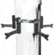 Hawk Treestands Hawk Helium Folding Tree Steps, Gray, HWK-HHSTP-4PK