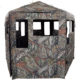 Hawk Treestands Warrior XL Hunting Blinds with Shadow Mesh Technology, Camo/Blackout, HWK-DOX-WR200XL