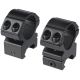 Hawke Sport Optics Match Series Weaver Scope Rings - 2 Pieces
