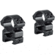 Hawke Sport Optics Match Series Weaver Scope Rings - 2 Pieces, 1in, High, Black, 22114, EDEMO1