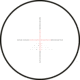 Hawke Sport Optics Sidewinder 30 SF Rifle Scope, 4.5-14x44mm, 30mm Tube, Second Focal Plane, 10x 1/2 Mil Dot + Reticle, Red, MRAD Adjustment, Black, 17140