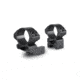 Hawke Sport Optics Weaver 30mm High 1in Extension - 2-Pieces, Black, 22126