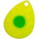 Hawken Outdoors Simon 3.5 Colorado Spinner Blade, Hammered, Chartresue Green Dot Light Bulb, Gold Blade, 2 Pieces, SSBH35018
