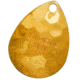 Hawken Outdoors Simon 3.5 Colorado Spinner Blade, Hammered, Gold, 2 Pieces, SSBH35004