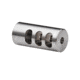 Hawkins Precision 2-Port Gunsmith Install Muzzle Brakes, 5/8-24, Raw Stainless Steel, 0.875, 102-0875