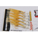 Hayabusa Gold Fish Skin 6-Hook Sabiki Rig, 1Pc, Size 12, EX111-12