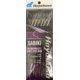 Hayabusa Uv Mackerel Skin Sabiki, Main 24Lb And Branch 17Lb Test Line, Size 12, 6 Hooks, EX129-12