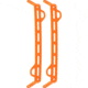 Hazard 4 HardPoint Gear Rails, Pillbox &amp; Blastwall Pack Set, Pack of 2, Orange, One Size, HD-HGR-ORG