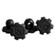 Hazard 4 HardPoint Anchor Plugs - Pack of 4, Black, One Size, HP-AK4-BLK