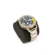 Hazard 4 HeavyWaterDiver BlackTie B Ti Bracelet Yellow GMT, Silver, HWD-TI-B-G-Y-KW-GGYG