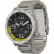Hazard 4 HeavyWaterDiver BlackTie B Ti Bracelet Yellow GMT, Silver, HWD-TI-B-G-Y-KW-GGYG