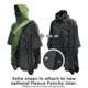 Hazard 4 Poncho Villa Softshell Poncho, Scorpion Black, APR-PNVL-R-SCB